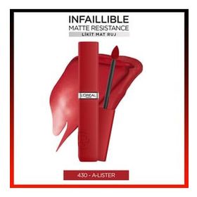 Loreal Paris Infaillible Matte Resistance 430 A-Lister Likit Mat Ruj