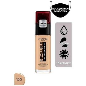 Loreal Paris Infallible No:120 Vanilla 24h Fondöten