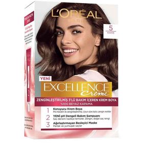 Loreal Paris Kahverengi Excellence Creme 5 Brown Saç Boyası