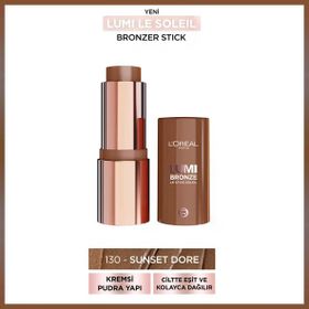 Loreal Paris Lumi Stick Bronzer 130 Sunset Dore