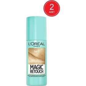 Loreal Paris Magic Retouch Sarıdan Koyu Sarıya Koyu Dipleri Kapatıcı 2x75 ml Sprey