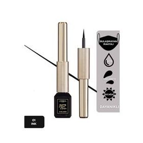 Loreal Paris Makeup Matte 01 Ink Siyah Signature Eyeliner