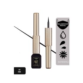 Loreal Paris Makeup Matte 01 Ink Siyah Signature Eyeliner