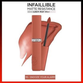 Loreal Paris Matte Resist 115 Snooze Your Ala Ruj
