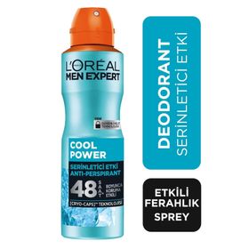 Loreal Paris Men Expert Cool Power 150 ml Erkek Sprey Deodorant