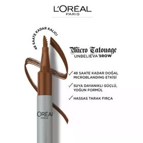 Loreal Paris Micro Tatouage Unbelieva Brow Kaş Kalemi No: 108