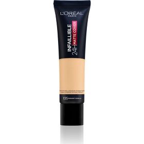 Loreal Paris No: 135 Radiant Vanilla Infaillible 24H Matte Cover Yüksek Kapatıcı Fondöten