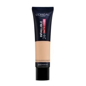 Loreal Paris No: 200 Golden Sand Infaillible 24H Matte Cover Yüksek Kapatıcı Fondöten