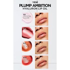 Loreal Paris No: 601 Worth It Plump Ambition Hyaluron Lip Oil Dudak Parlatıcı