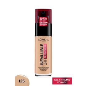 Loreal Paris No:125 Natural Infaillible 24 H Fondöten