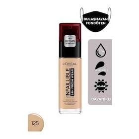 Loreal Paris No:125 Natural Infaillible 24 H Fondöten