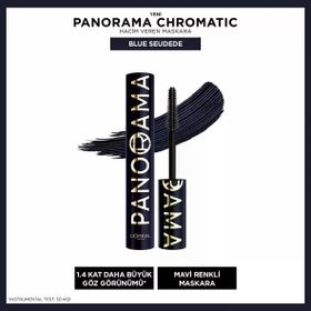 Loreal Paris Panorama Chromatic Blue Suede Maskara