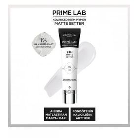 Loreal Paris Prime Lab Matte Setter Matlaştırıcı Makyaj Bazı