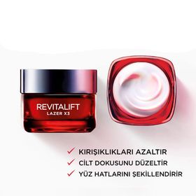Loreal Paris Revitalift 50 ml Lazer X3 Kırışık Karşıtı Gündüz Bakım Kremi