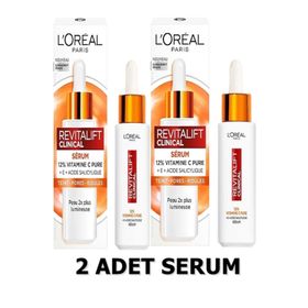 Loreal Paris Revitalift Clinical %12 Saf C Vitamini 2x30 ml Aydınlatıcı Serum