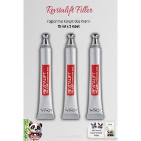 Loreal Paris Revitalift Filler 3x15 ml Göz Kremi