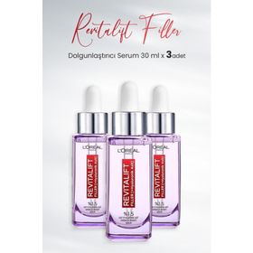 Loreal Paris Revitalift Filler 3x30 ml Dolgunlaştırıcı Serum