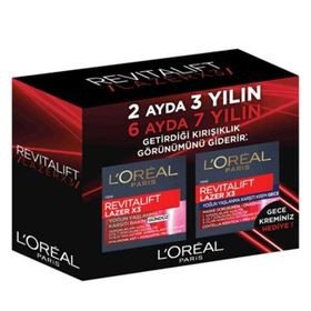 Loreal Paris Revitalift Filler 50 ml Gece Kremi + Revitalift Filler 50 ml Gündüz Kremi