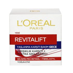 Loreal Paris Revitalift Yaşlanma Karşıtı 50 ml Gece Kremi