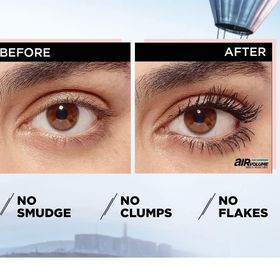 Loreal Paris Siyah Air Volume Mega Easy Waterproof Suya Dayanıklı Maskara
