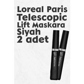 Loreal Paris Telescopic Lift Siyah 2 Adet Maskara