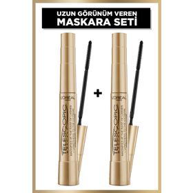 Loreal Paris Telescopic Siyah 2 Adet Maskara