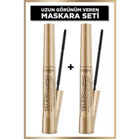 Loreal Paris Telescopic Siyah 2 Adet Maskara