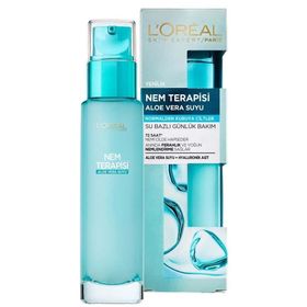 Loreal Paris Terapisi Aloe Vera Suyu Normalden Karmaya Ciltler için Su Bazlı Günlük Bakım Nemlendirici