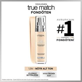 Loreal Paris True Match Bakım Yapan 1.5 Linen 30 ml Fondöten
