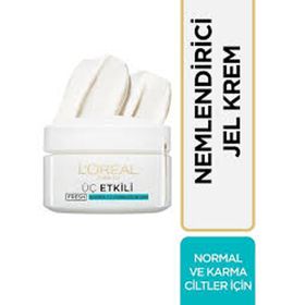 Loreal Paris Üç Etkili Normal ve Karma Ciltler 50 ml Nemlendirici Jel Krem