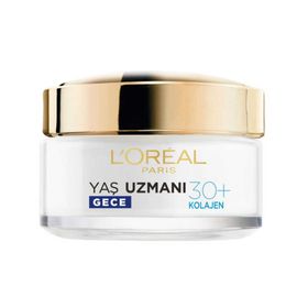 Loreal Paris Yaş Uzmanı 30+ 50 ml Kırışıklık Karşıtı Nemlendirici Gece Kremi
