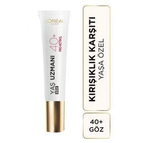 Loreal Paris Yaş Uzmanı 40 Kırışıklık Karşıtı Sıkılaştırıcı 15 ml Göz Kremi