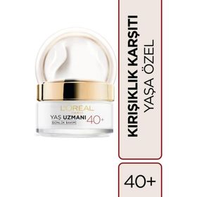 Loreal Paris Yaş Uzmanı 40+ Kırışıklık Karşıtı Sıkılaştırıcı 50 ml Gündüz Kremi