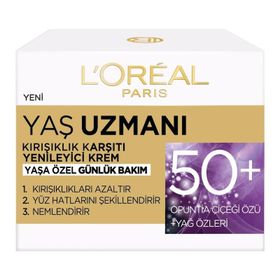Loreal Paris Yaş Uzmanı 50+ 50 ml Yüz Kremi