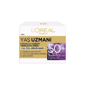 Loreal Paris Yaş Uzmanı 50+ 50 ml Yüz Kremi