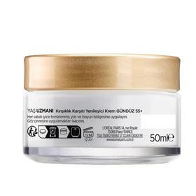 Loreal Paris Yaş Uzmanı 50+ Kırışıklık Karşıtı 50 ml Yenileyici Krem