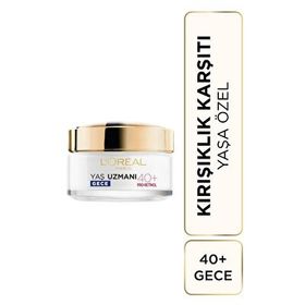 Loreal Paris Yaş Uzmanı 50 ml 40+ Anti-Aging Gece Kremi