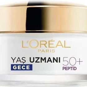 Loreal Paris Yaş Uzmanı 50+50 ml Anti-Aging Gece Kremi
