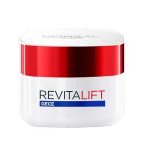 Loreal Paris Yaşlanma ve Kırışıklık Karşıtı Sıkılaştırıcı Revitalift Nuit 50 ml Gece Kremi