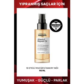 L'Oreal Professionnel 190 ml Serie Expert Absolut Repair Yıpranmış Saçlar için 10 Etkili Mucizevi Bakım Yağı