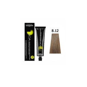 L'Oreal Professionnel Inoa 8.12 Doğal Açık Küllü Sarı Amonyaksız Yağ Bazlı Kalıcı 60 ml Saç Boyası