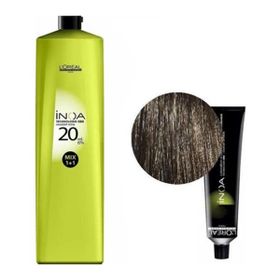 L'Oreal Professionnel Loreal Inoa No:6 60 gr Saç Boyası+1 lt Oksidan
