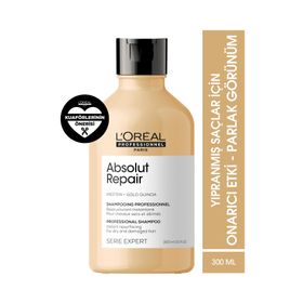L'Oreal Professionnel Serie Expert Absolut Repair 300 ml Yıpranmış Saçlar için Onarıcı Şampuan