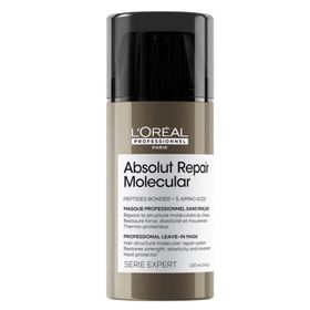 Loreal Professionnel Serie Expert Absolut Repair Molecular Tüm Yıpranmış Saçlar İçin 100 ml Durulanmayan Maske