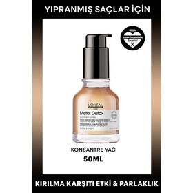 L'Oreal Professionnel Serie Expert Metal Detox Oil Elektriklenen Saçlar İçin 50 ml Bakım Yağı