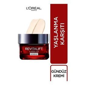 Loreal Revitalift Lazer X3 Yaşlanma Karşıtı Gündüz Bakım Kremi