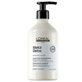 Loreal Serie Expert Metal Detox Renkli ve Açıcı Işlem Görmüş Saçlar İçin 500 ml Metal Karşıtı Arındırıcı Şampuan