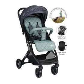 Lorelli New Fiorano Kabin Trooper Yeşil İkiz Bebek Arabası