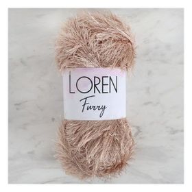 Loren 34060 RF053 Furry Bej El Örgü İpi