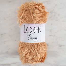 Loren 34061 RF0054 Furry Bej El Örgü İpi